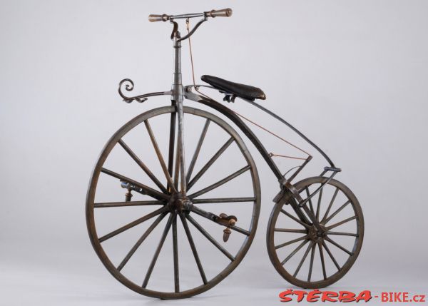 Velociped „SYSTEME LEROY“, Francie - asi 1870