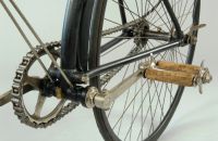 Quadrant suspension safety – Quadrant Tricycle Co., Birmingham, Anglie – 1889
