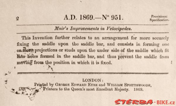 Andrew MUIR & Co., Manchester, England – 1869/70