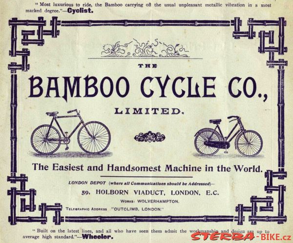 Bamboo Cycle Co., London,England - c.1897