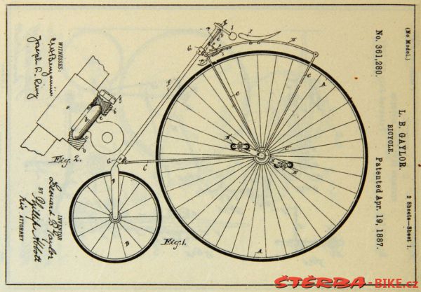 The EAGLE Bicycle Mfg.Co., Stamford, Conn., USA - 1889