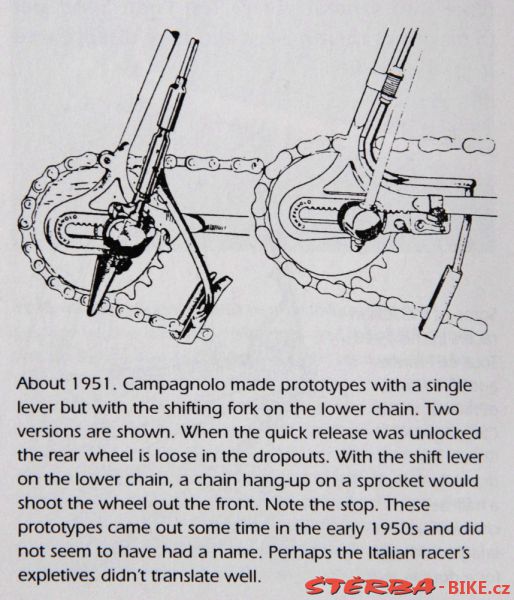 GANNA, Campagnolo Paris-Roubaix, race bike, Italy - 1949/52