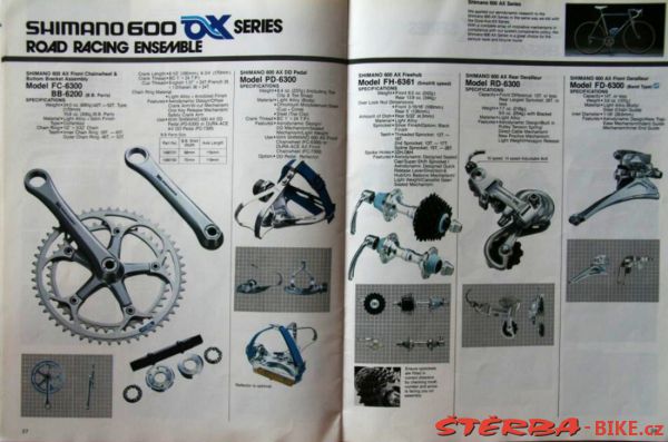 Shimano NORTA 600AX, Japonsko 1980