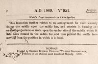 Andrew MUIR & Co., Manchester, England – 1869/70