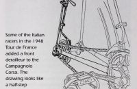 ATALA Campagnolo, race bike, Italy -1946/48