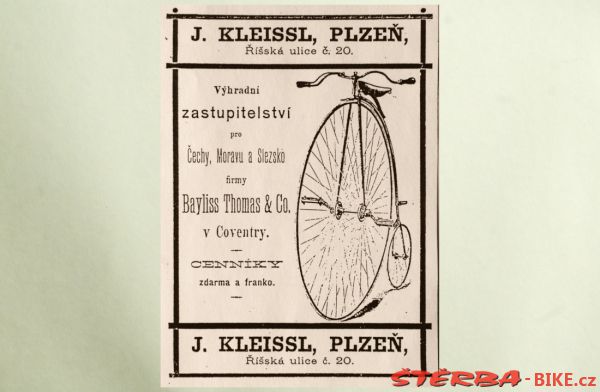 Kleissl, Plzeň 1880/82