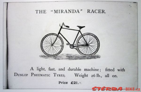 Ajax & Miranda Cycles 1892