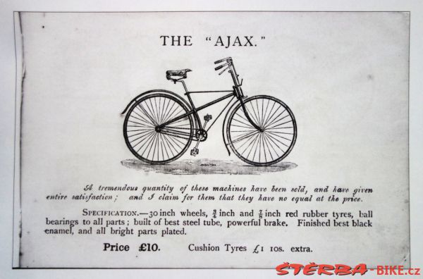 Ajax & Miranda Cycles 1892