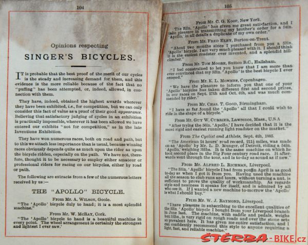 Singer & Co., 1886
