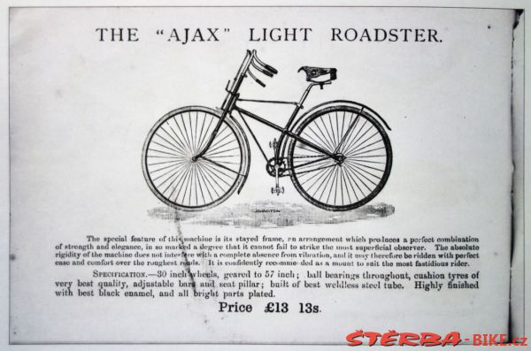 Ajax & Miranda Cycles 1892