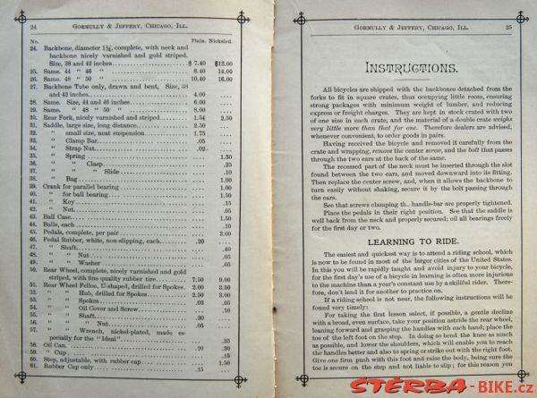 Gormully & Jeffery 1885