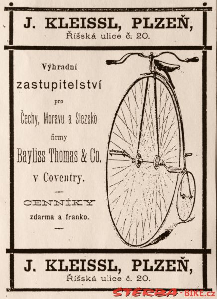 Kleissl, Plzeň 1880/82