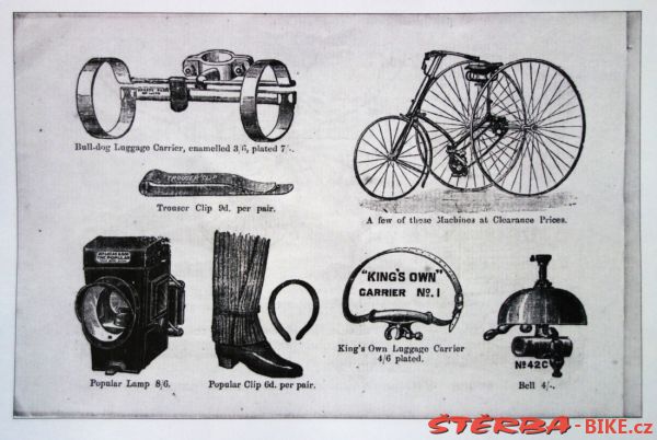 Ajax & Miranda Cycles 1892