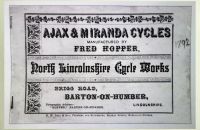 Ajax & Miranda Cycles 1892