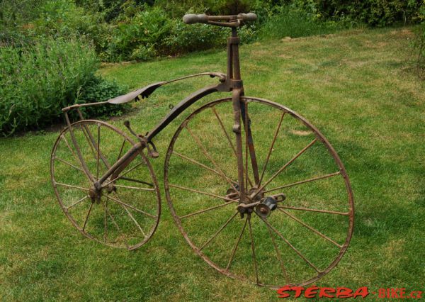 Steel velocipede c.1870