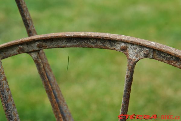 Steel velocipede c.1870