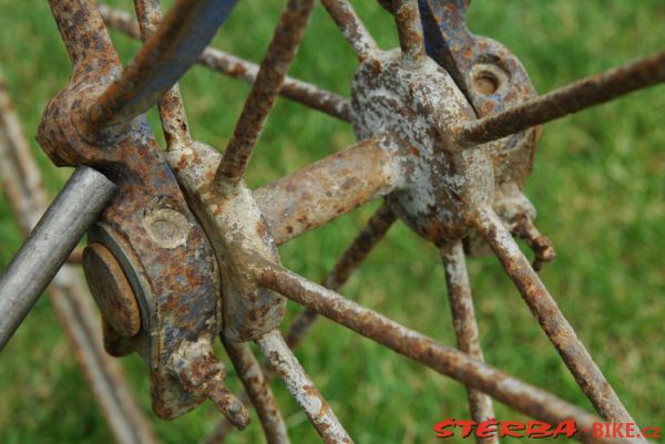 Steel velocipede c.1870