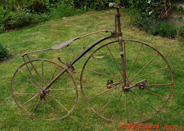 Steel velocipede c.1870