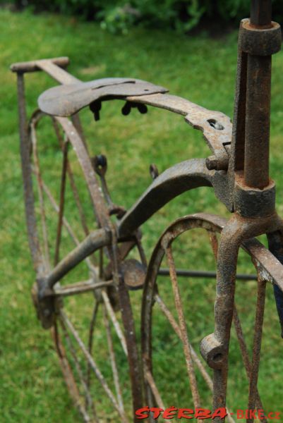 Steel velocipede c.1870