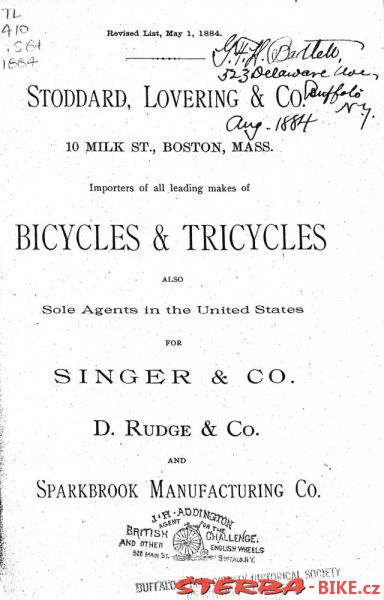 Stoddard, Lovering & Co. 1884