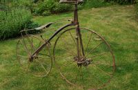 Steel velocipede c.1870