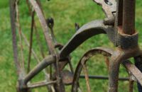 Steel velocipede c.1870