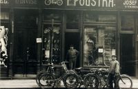 František Poustka Praha, závodní kolo, Čechy - okolo 1920