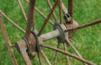 Steel velocipede c.1870