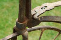 Steel velocipede c.1870