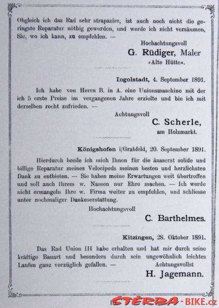 Goldschmidt Gebr. 1892