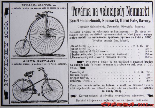 Goldschmidt Gebr. 1889