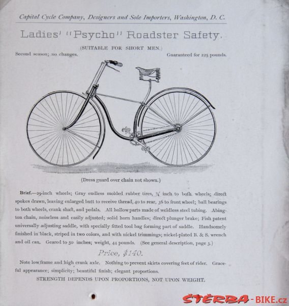 PYSCHO, Capital Cycle Co. 1889