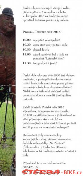 Pražská míle 2015
