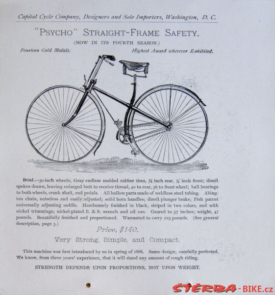 PYSCHO, Capital Cycle Co. 1889