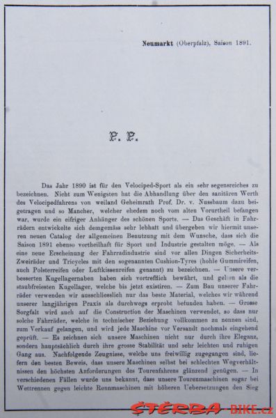 Goldschmidt Gebr. 1891