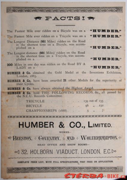 Humber 1889