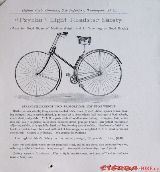PYSCHO, Capital Cycle Co. 1889