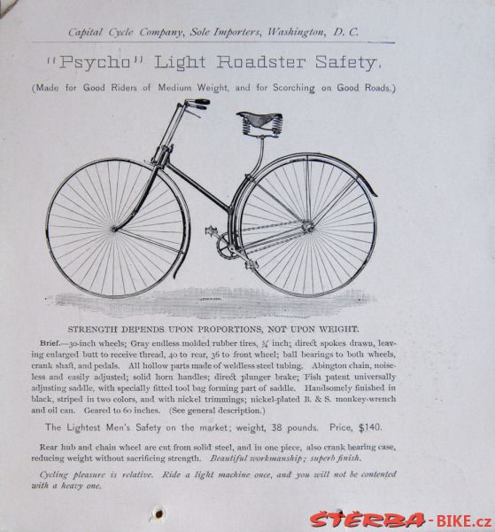 PYSCHO, Capital Cycle Co. 1889