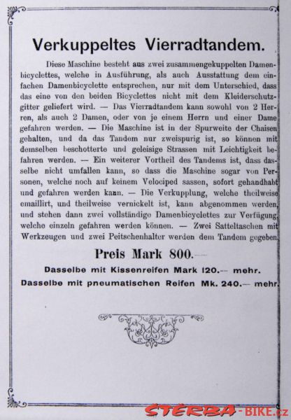 Goldschmidt Gebr. 1892