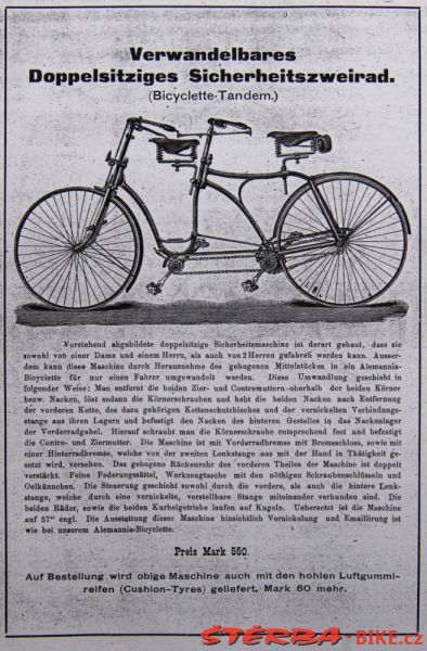 Goldschmidt Gebr. 1891