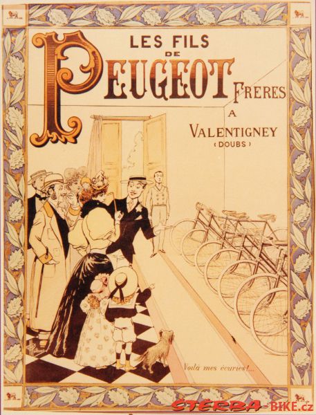 Peugeot - Bicyclette "Lion", Valentigney, Francie - 1892