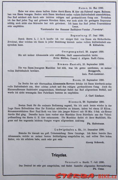 Goldschmidt Gebr. 1891