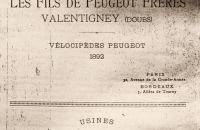 Peugeot - Bicyclette "Lion", Valentigney, Francie - 1892