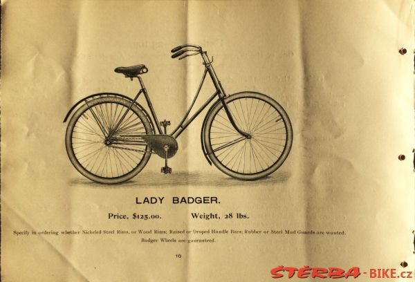 Badger Cycle Company 1894