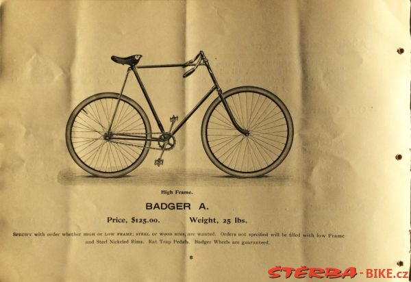 Badger Cycle Company 1894