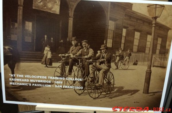 Exhibition "150 years of bicycling in America"