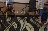 189 - výstava "150 years of bicycling in America"