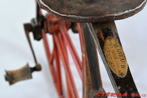 M.Giraud boneshaker, Lyon, France – around 1870