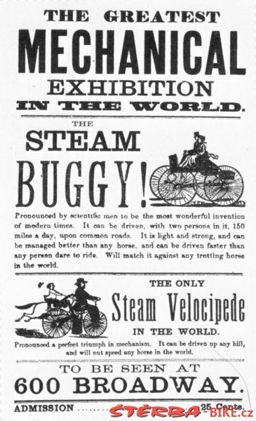 Columbia Steam velocipede