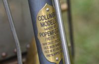 Columbia parní motocykl